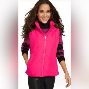 NWT NY&Co Pink Puffer Vest | Large